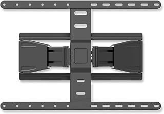 Vollbewegliche-TV-Wandhalterung - 43-90" - maximal unterstützes Bildschirmgewicht: 50 kg - kippbar - drehbar - Minimaler Wandabstand: 19.6 mm - 2 Drehpunkt(e) - ABS/Metall - Schwarz