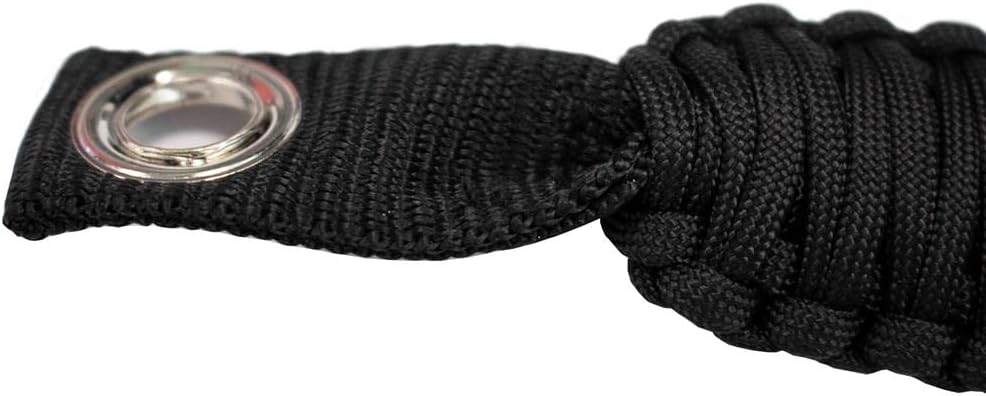 Automotive Fishbone Offroad FB55283: Black Paracord Grab Handles for A-Pillar and Sound Bar