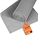 Rollo de Alfombrilla Antideslizante para Cajones de Cocina, Weewam 30 x 600 cm (XXL) Forro EVA para Muebles de Cocina, Tapete Protector Armarios Cajones Estantes, Sostenible y Impermeable (Gris)