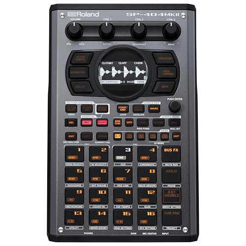 Roland SP-404MKII Creative Sampler and Effector | The Legendary SP-404 Beat Maker with Some Serious...
