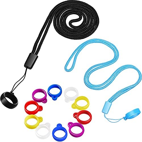 Shappy 12 Pcs Anti Lost Lanyard Set