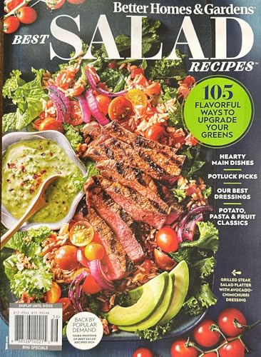 Better Homes & Gardens Best Salad Recipes Magazine...