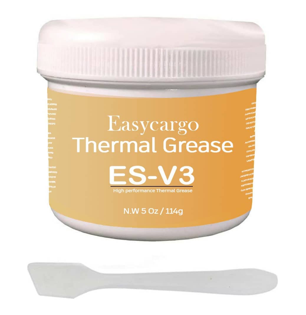 Easycargo Gold Thermal Paste Kit, High Performance Thermal Conductive Grease, 114g, Universal CPU/GPU/VGA/LED Transistors