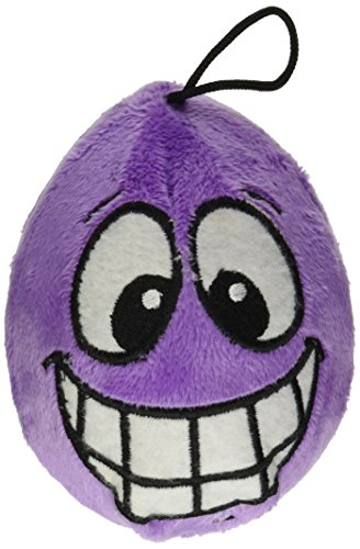 Multipet Egg Noggins Squeaky Silly Face, 4