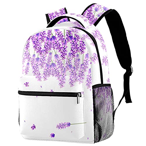 Sac à dos de voyage lavande : protégez vos affaires de cours avec style