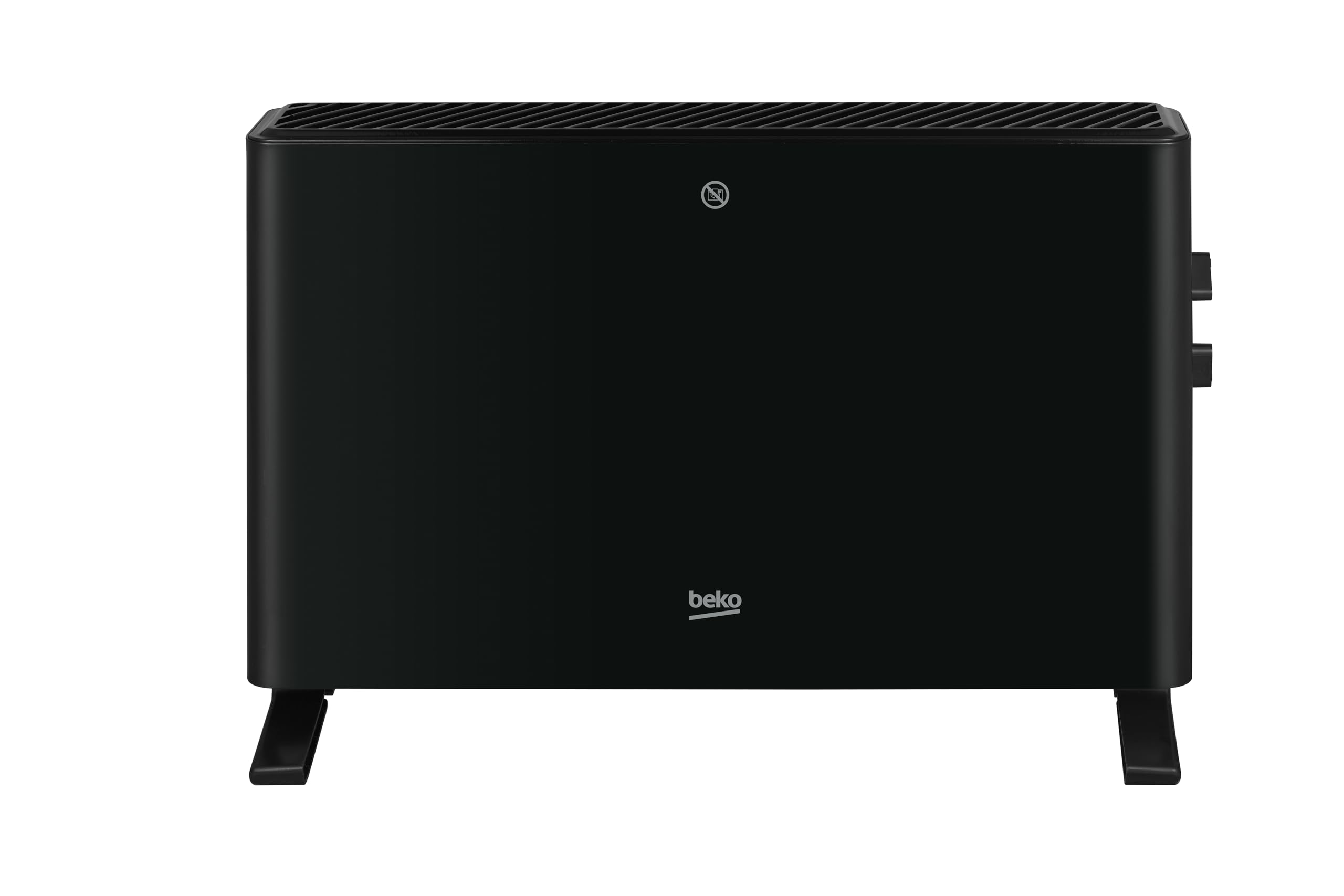 BEKO Termoconvettore RHC5218B | Termoconvettore, 3 livelli di potenza, Protezione Antiribaltamento, Dim. 533x222x359 mm, Nero