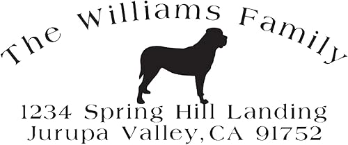 Vista 13 de Infusion Sello de goma personalizado para raza de perro (perro toro francés)