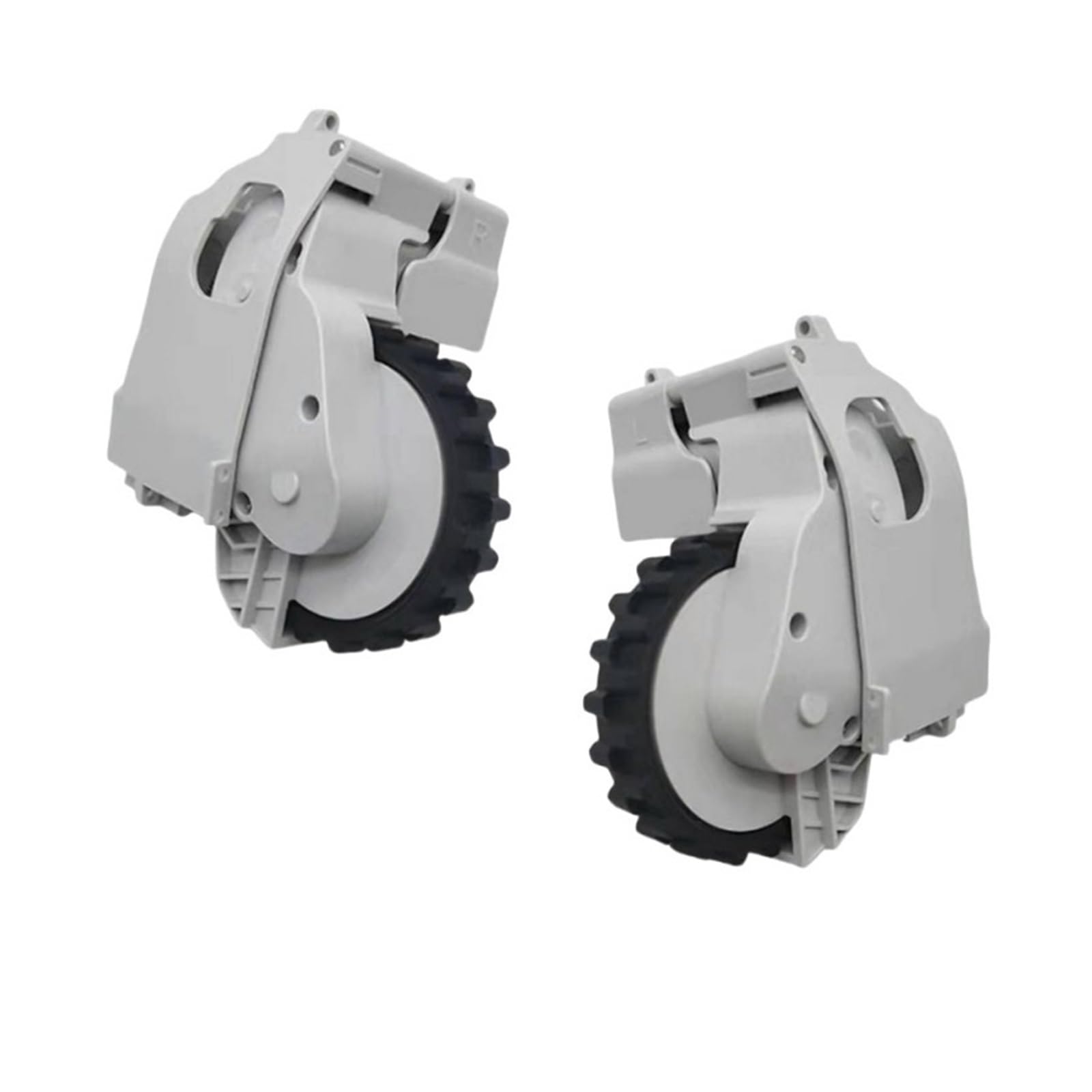 LMRXOFE Robot Vacuum Walking Wheels,Compatible For Dreame,F9,Compatible For XiaoMi 1C / 1T / STYTJ01ZHM Robot Vacuum Cleaner Accesories(L+R white)