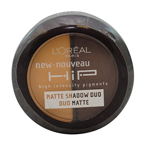 L'oreal Hip Studio Secrets Professional Matte Shadow Duos, Poppy, 0.08-Ounce (Pack of 5)