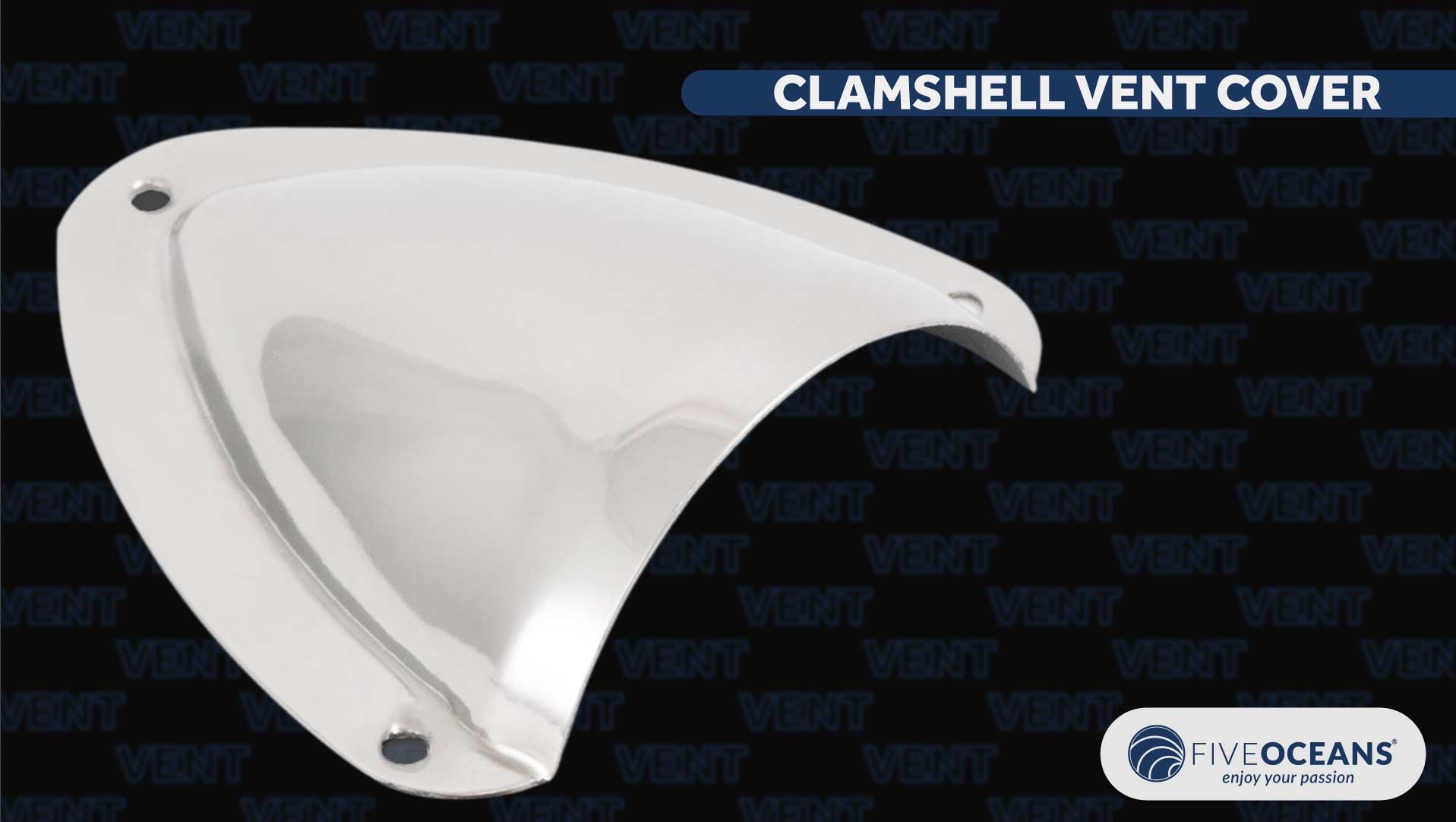 Marine Clam Shell Vents Marine City Stainless Steel Clam Shell Vent ...