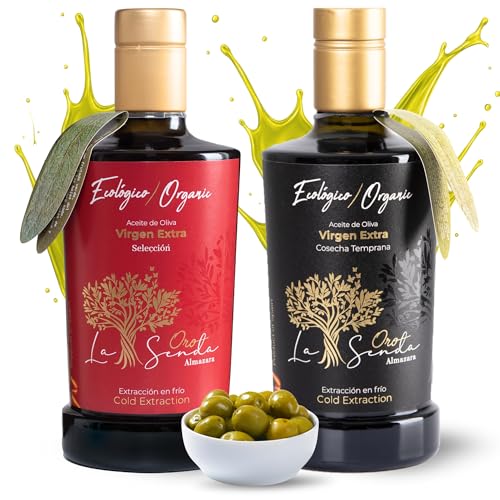 Pack 2 Botellas AOVE Cornicabra Ecológico Cosecha Temprana 1L