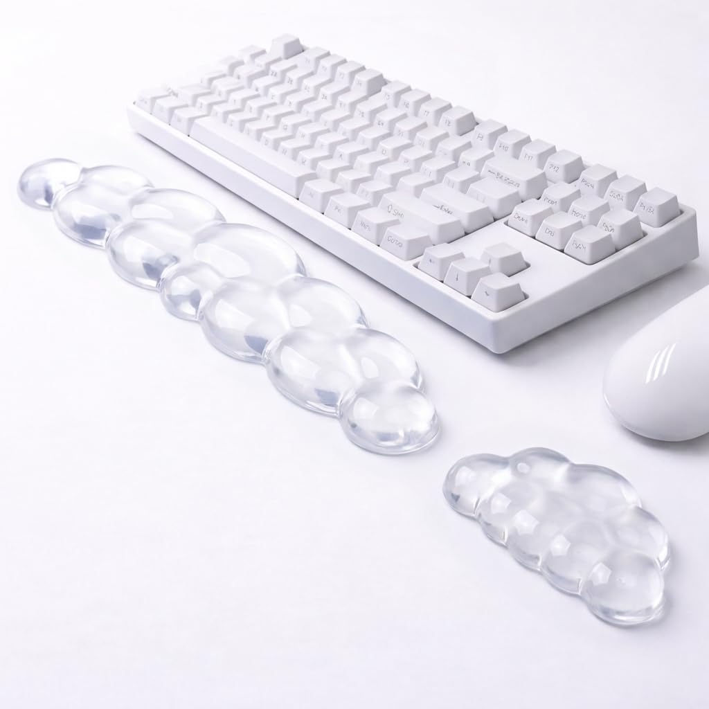 Ultimate Cute Ergonomic Wrist Rest – Instant Relief, Cloud-Like Comfort, Premium Silicone & TPU, Ultra-Soft, Durable, Gift-Boxed for Office, Study, Gaming & More