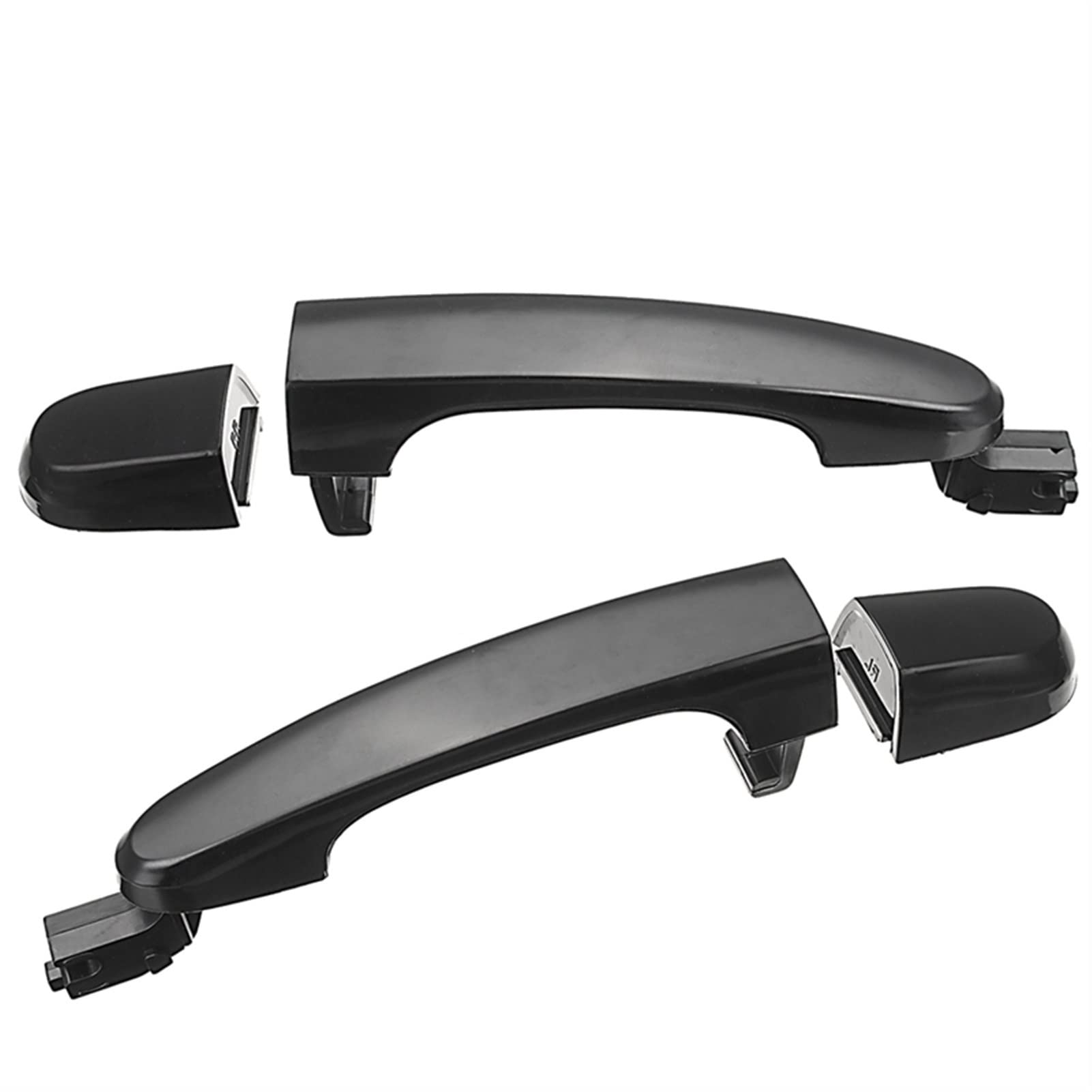 Zynther 1 Sets Inside Door Latch Handle For Kia For Sportage 2005-2010 Exterior Door Handles Front Rear Left Right 836511F010 836611F010 826621F000(1 Sets)