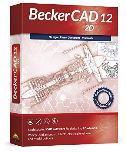 Becker CAD 12 2D - professional CAD software for 2D design and