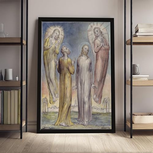 Impression sur toile Andrew, Simon Peter de William Blake de qualité