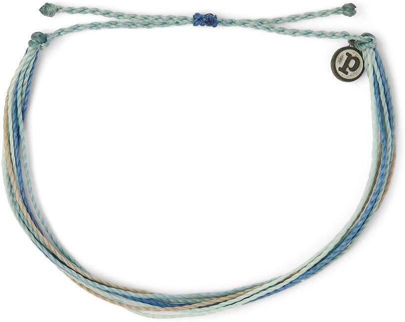 Pura VidaOriginals Anklet - Plated Charm, Adjustable Band - 100% Waterproof