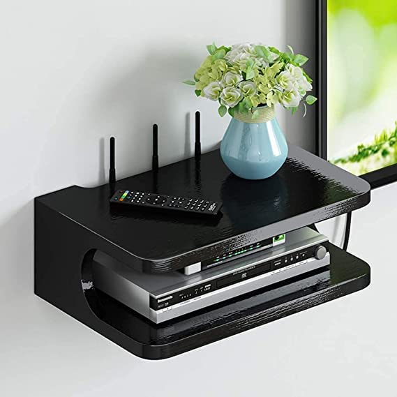 Wall Storage Shelf/Settop Box Shelf/WallMounted Living Room Shelf