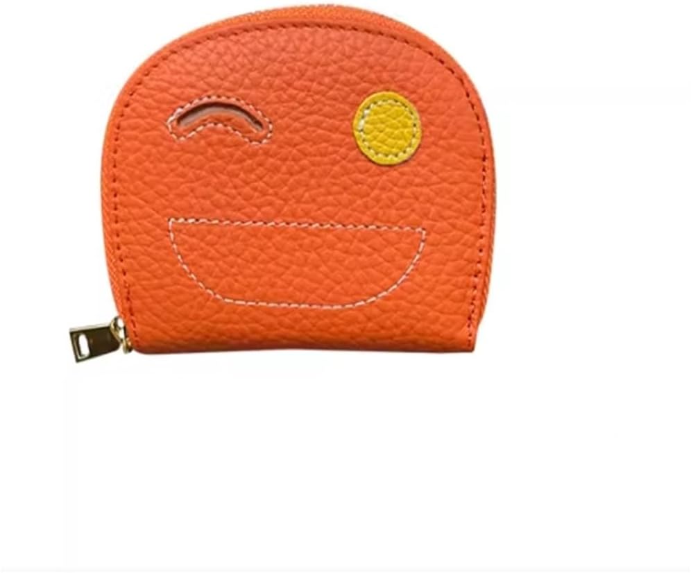 Card Pouch Ladies Cute Card Case Large Capacity Multi Card Position Leather Coin Purse Card Cases(Gray)