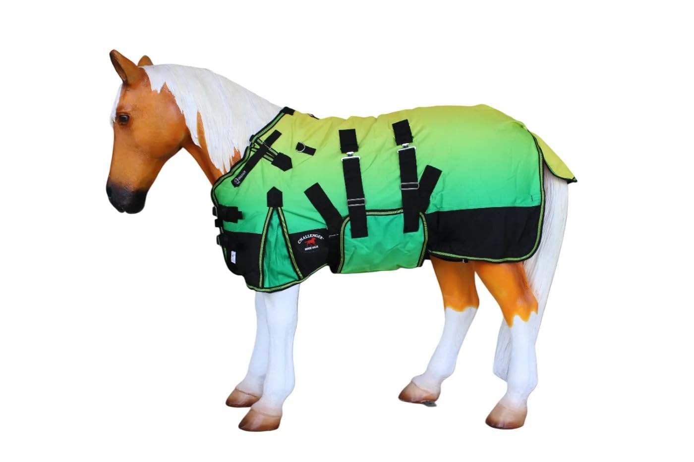 CHALLENGER 1200D Foal Winter Blanket Miniature Pony Donkey Bellyband Turquoise Rustic
