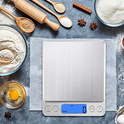 Bilancia digitale, 500 g/0.01g professionale Bilancia di precisione/Pesalettere/Bilancia per oro/Bilancia Tascabile, Molto Preciso, Wake Up Easy, Pocket Scale, 500/0.01g