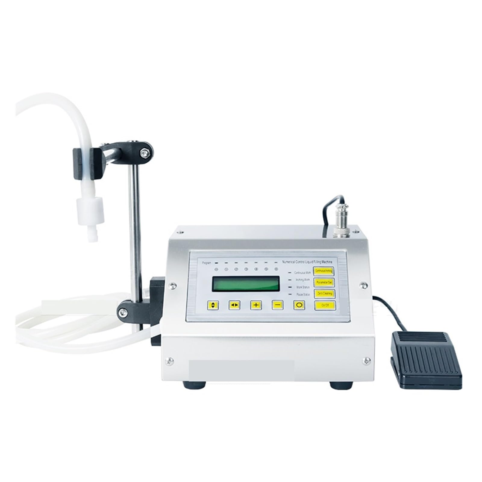 Máquina llenadora de líquidos, máquina llenadora con pesaje, bomba de diafragma de 5-3500 ml, control digital, máquina llenadora de líquidos para jugo, aceite esencial, agua, llenadora dosificadora,