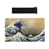 MTG Playmat 24 x 14 Inches, Non-Slip Rubber Card Game Playmats with Storage Bag, TCG Playmat Mouse Pad, Water