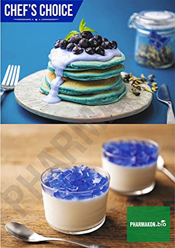 Pharmakon Blue Spirulina Powder, Phycocyanin Superfood, 100 Servings, Low Temperature, Solvent-Free Extraction, Value Pack (3.5 Oz) #TOP3