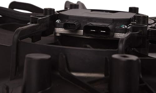 Miniatura 8 de Bapmic Conjunto de ventilador de refrigeración compatible con Honda Civic 2016 2017 2018 2019 190155AAA01