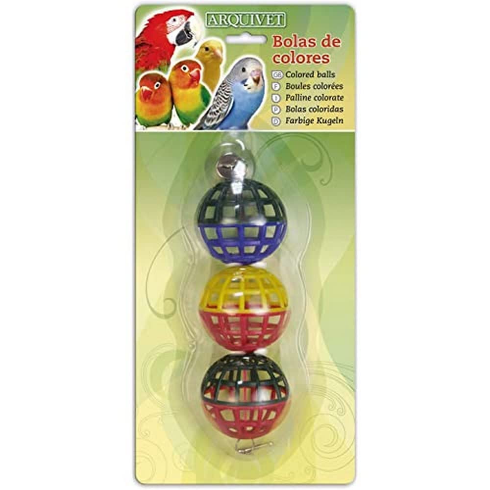 Arquivet Bolas de colores para pájaros
