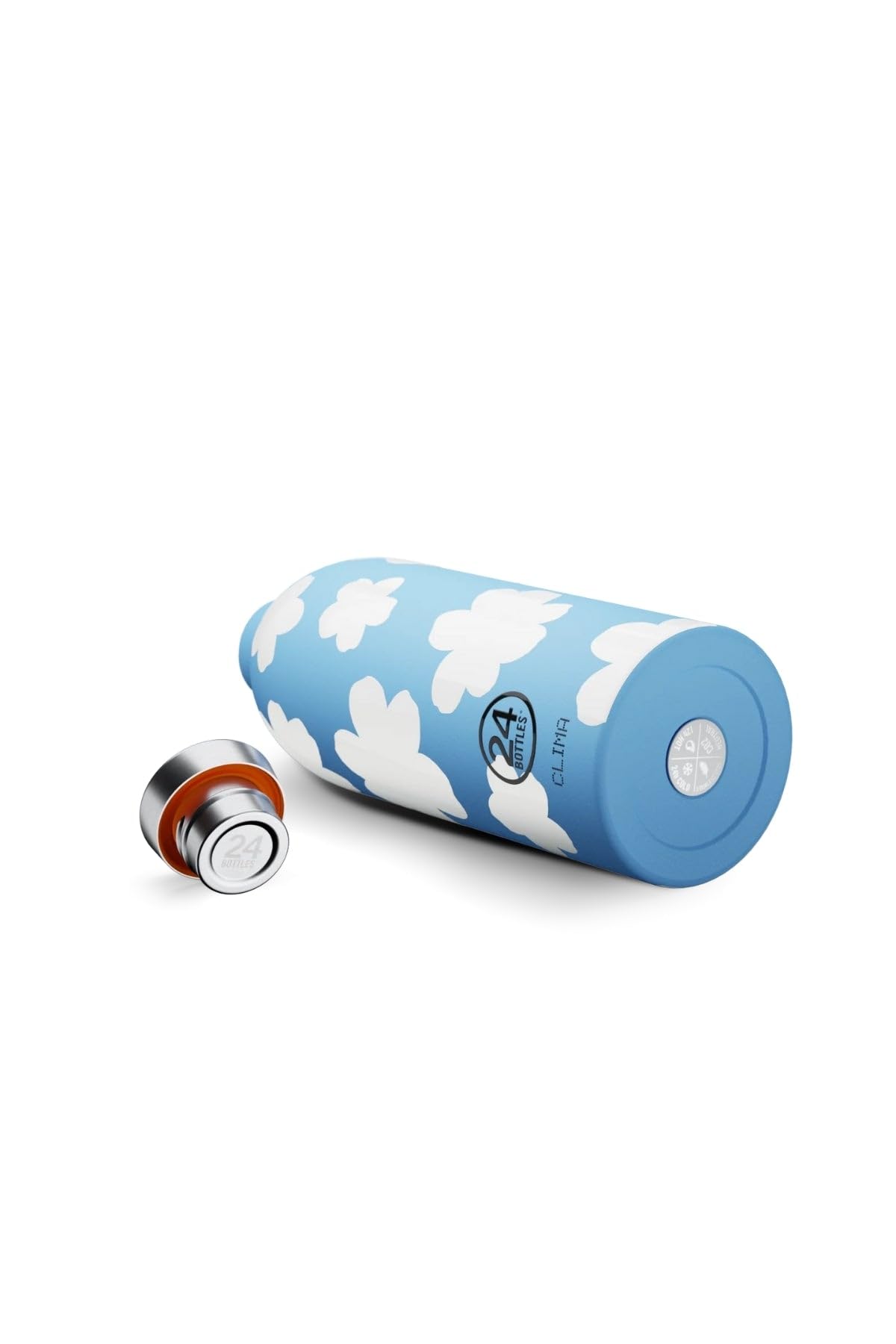 24BOTTLES Clima Bottle - Borraccia Termica 850 ml Acciaio Inox, Bottiglia Termica Thermos 100% Ermetico (12h Hot 24h Cold) dal Design Italiano, Borracce Termiche Ecologiche, Water Bottle Daydreaming