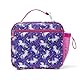 AOTM Isolierte Lunchtasche Kinder, Niedlich Kleine Kühltasche für Jungen Mädchen, Tragbar Wasserdicht Lunchbox Tasche, Thermische Lunch Tasche für Schule/Picknick(Sternennacht - Einhorn)