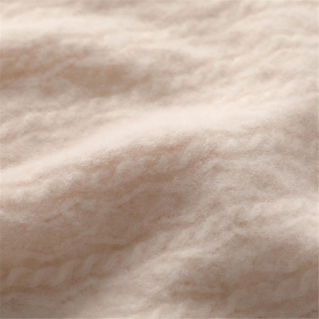 Vogrtcc Maglione E Pullover in Cashmere da Donna, Dolcevita A Maniche Lunghe, Top Lavorato A Maglia di Lana