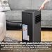 Zilan Mobile Klimaanlage 9000 BTU mit WLAN & Abluftschlauch, 3-in-1 Mobiles Klimagerät – Kühlen, Entfeuchten & Ventilator, leise, inkl. Fensterabdichtung & Fernbedienung, Timer, Wifi App-Steuerung