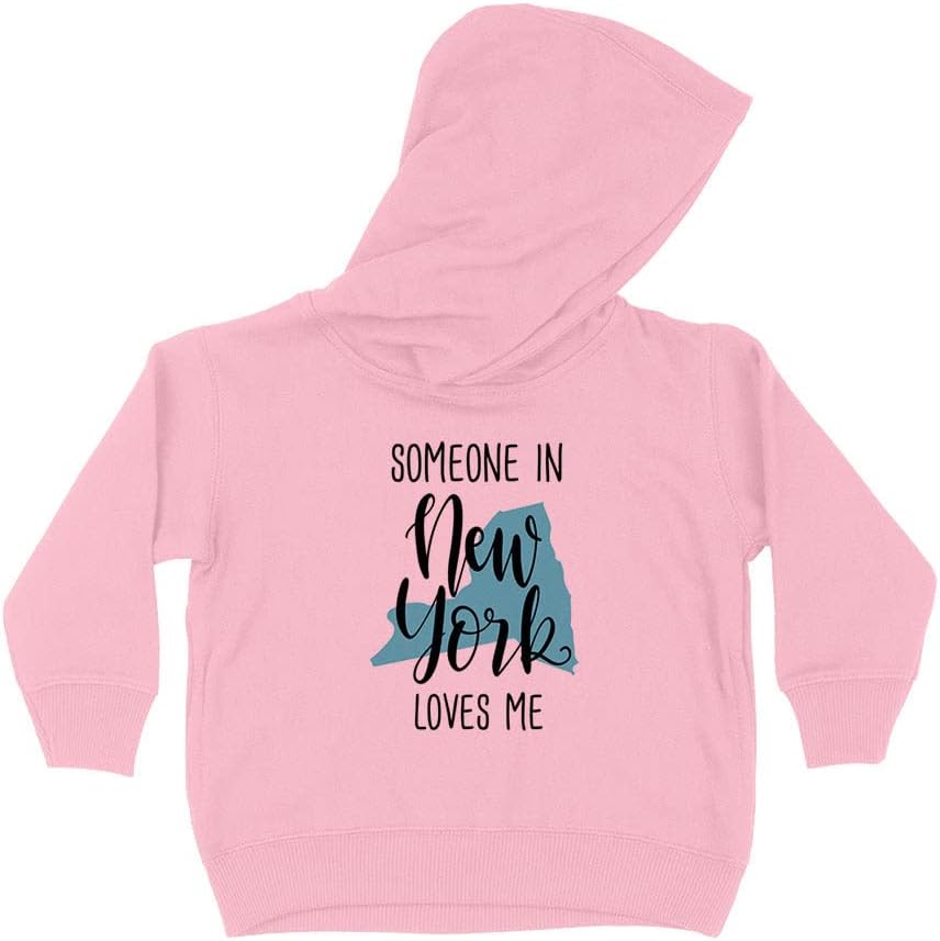 Someone in New York Loves Me Kids Hoodie Sweatshirt Toddler