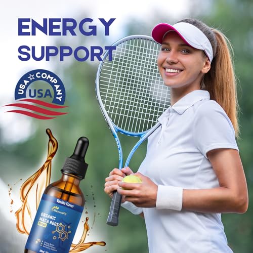 Maca Root Ashwagandha Liquid Drops - Maca and Ashwagandha Supplements with Goji Berry,Ginger Extract,L-Arginine and Magnesium Enhanced Energy 2 fl oz — view 3