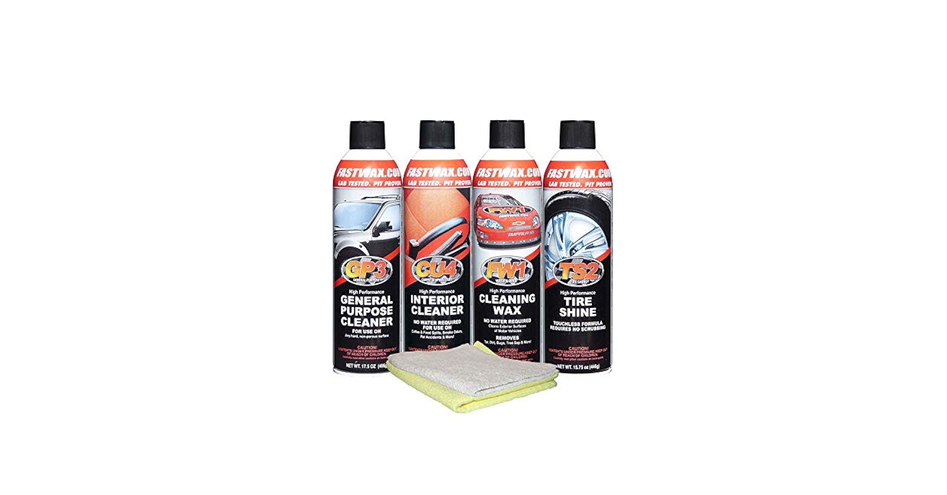 FW1 cleaning Wax ４本セット⭐️ Amazon.com: Fast Wax FW1 Detail Kit 4 Pack Waterless Car