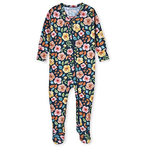 Image of Gerber unisex-baby Toddler Buttery-soft Snug Fit Footed Pajamas With Viscose Made With Eucalyptus