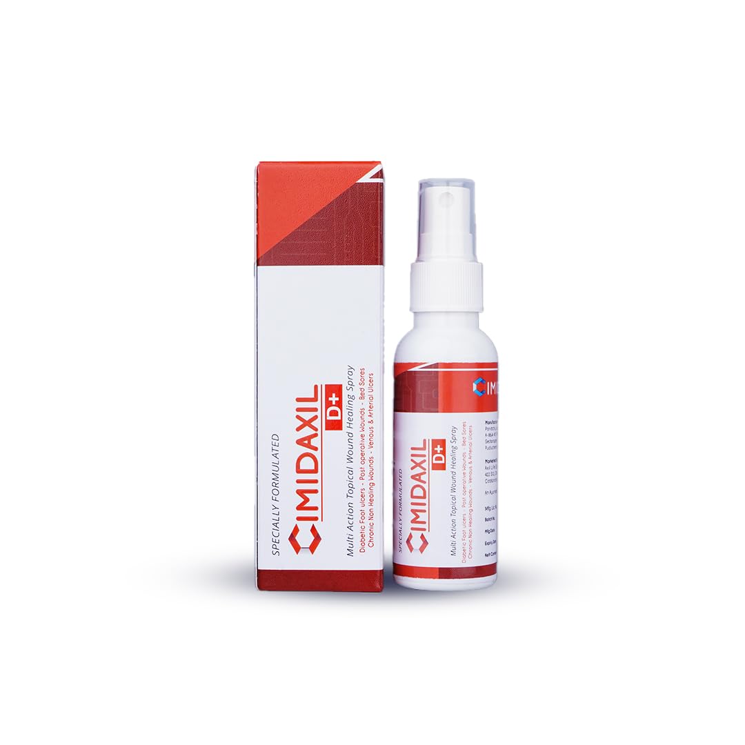See full amazon price history chart for CIMIDAXIL D+ - SPECIALLY FORMULATED FOR DIABETIC FOOT ULCERS, BED SORES, ARTERIAL & VENOUS ULCERS and CHRONIC NON HEALING WOUNDS CIMIDAXIL D+ - SPECIALLY FORMULATED FOR DIABETIC FOOT ULCERS, BED SORES, ARTERIAL & VENOUS ULCERS and CHRONIC NON HEALING WOUNDS (B0DGLJS7VK) Amazon Price History, Amazon Price Tracker