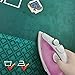 BALIKEN 108 X56 Inch Texas Holdem Felt Professional Grade Mat,Dustproof Professional Gambling Tablecloth,Washable and Ironable