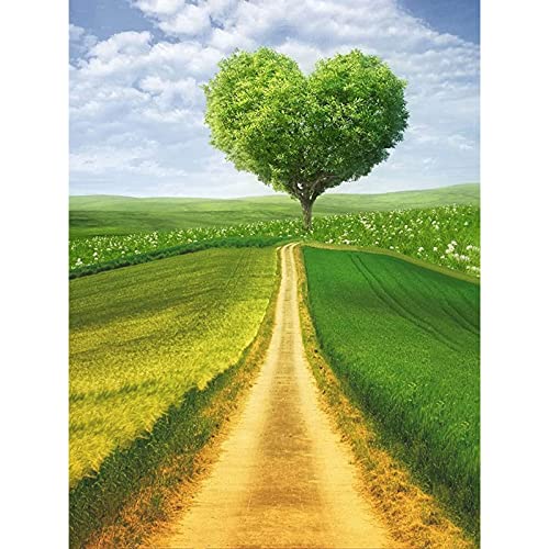 Diamond painting complet arbre 50x140cm pour décoration salon