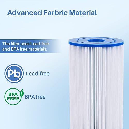 Miniatura 2 de F4Y- PLF-INTB Filtro de piscina de repuesto para 56611E - Bomba de filtro generador de cloro, 56621E - Bomba de filtro de 4000 galhora, cartuchos de