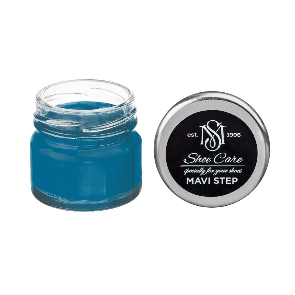 Rénovateur de Couleur Daim MAVI STEP Anti-Décoloration Velours Saphir Foncé 25 ml