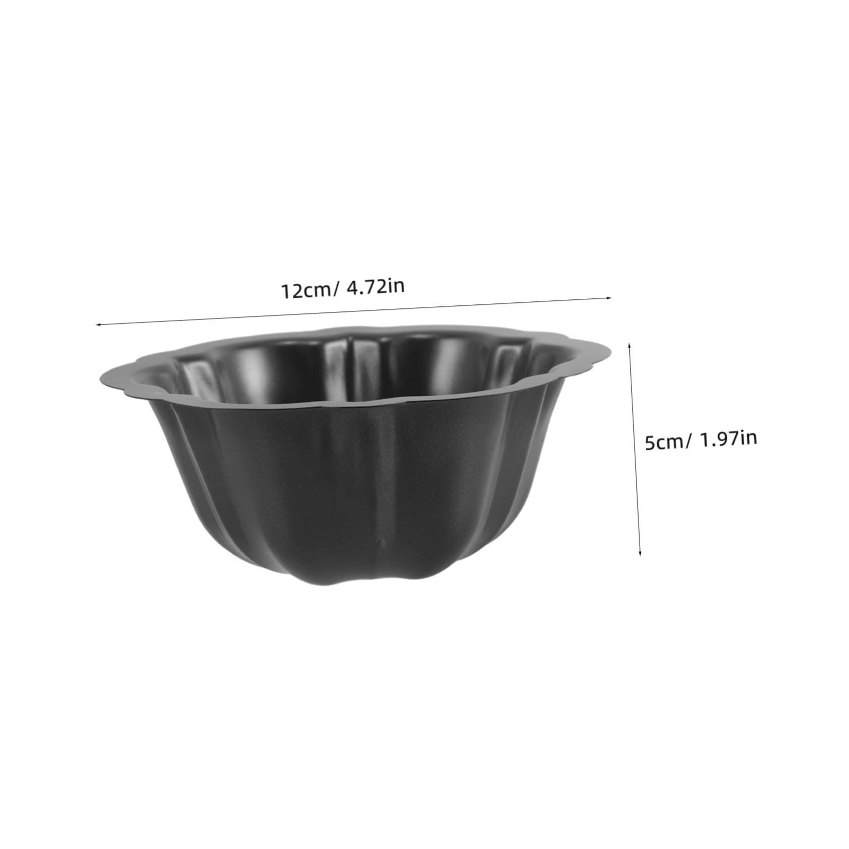 ULTECHNOVO 10piezas Molde Antiadherente para Cupcakes Unidades para Hornear Casa para Fiestas y Cocina Moldes para Hornear Formas de Corazón y Mini