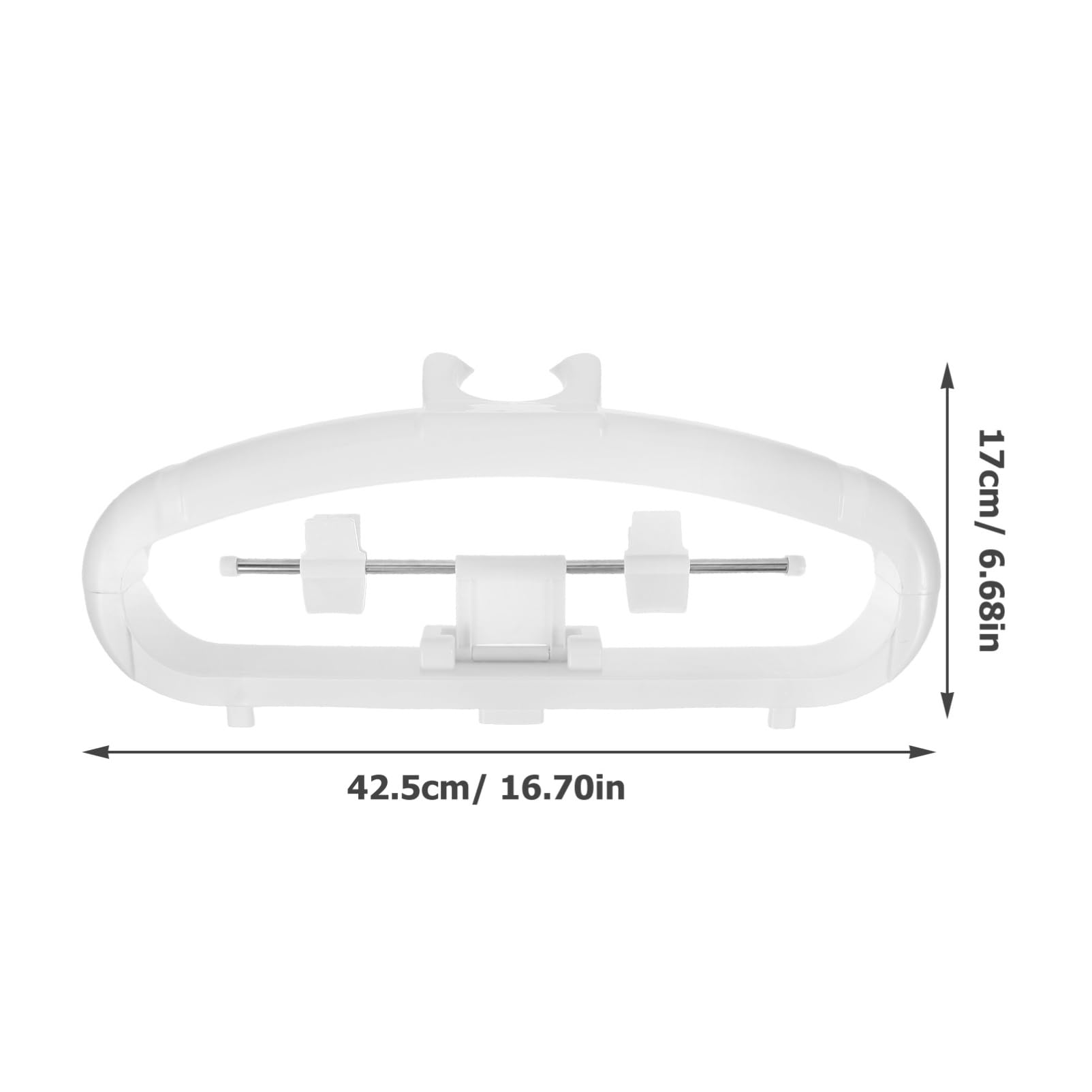 SOLUSTRE Steam Rack Hanger for Clothes Convenient Clothes Accessory Design Compatible with Various Ironing Rods Easy Installation Versatile Use for Towels More
