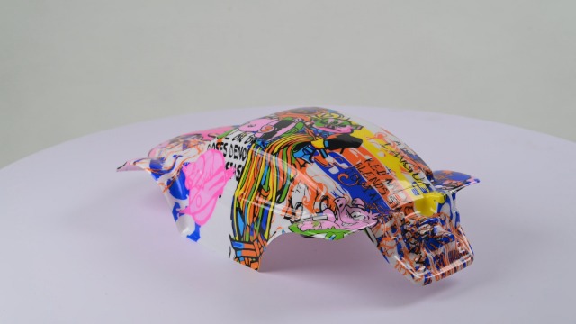 Amazon.com: SummitLink Compatible Custom Body Graffiti Pink Pig