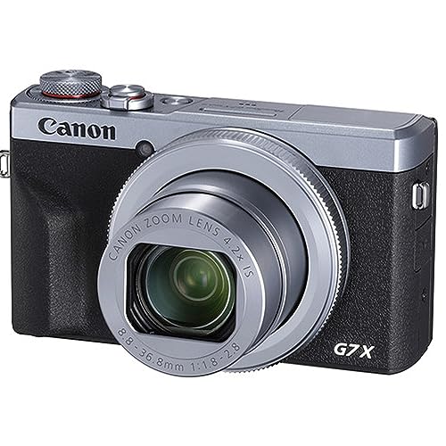Cámara Digital Canon PowerShot G7 X Mark III Plata miniatura 2
