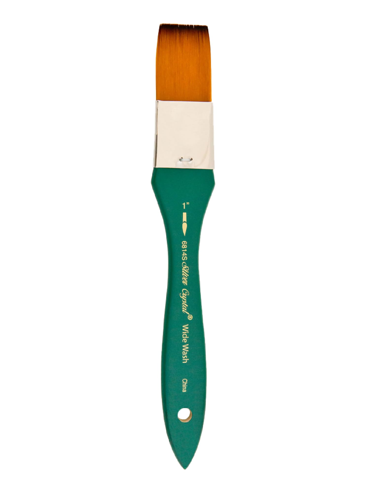 Silver Brush Limited Crystal Wide Wash Watercolor Paintbrush, Size 1 Inch