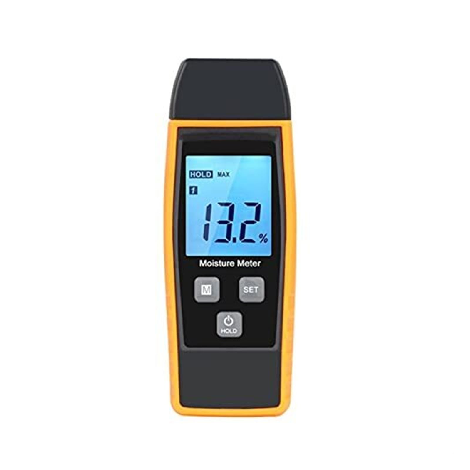 Bjdfge One Color Lcd Digital Moisture Tester For Wood, Cement, And Mortar Portable Humidity Meter For Plants And Garden