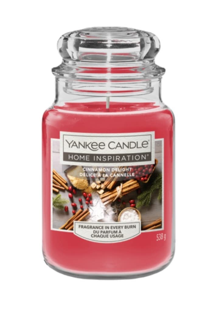 CANDELA GIARA GRANDE 538g CINNAMON DELIGHT YANKEE