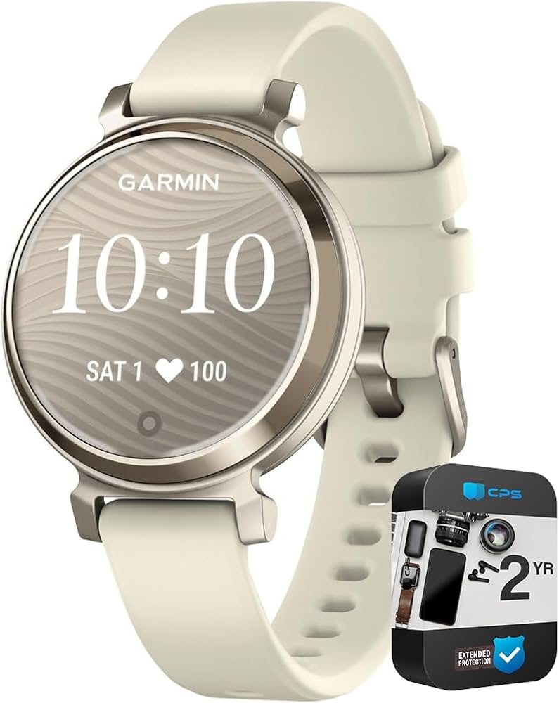 時計 GARMIN LILY2 (coconut/cream gold) Amazon.com: Garmin 010-02839-00 Lily 2 Smartwatch Cream Gold